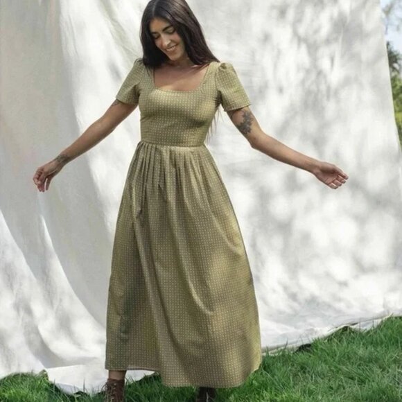 Chrsty Dawn Scarlet Dress in (rare) Willow Daisy Dot - Small - Picture 6 of 6